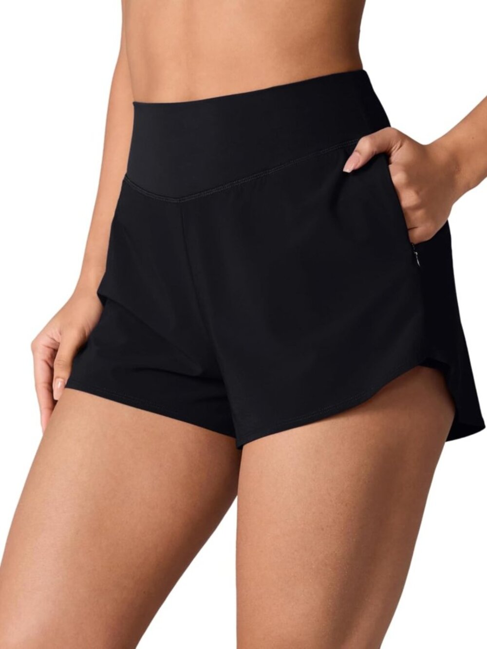 High-Performance Athletic Running Shorts 2.5" with Lined Pockets for Comfort